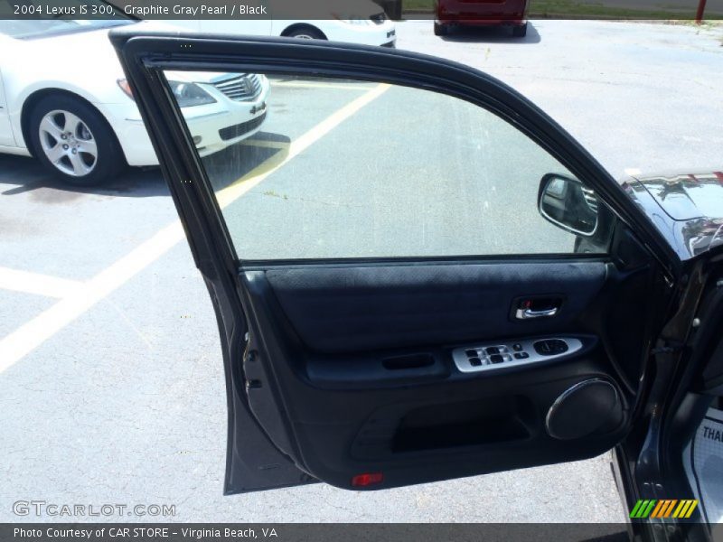 Graphite Gray Pearl / Black 2004 Lexus IS 300