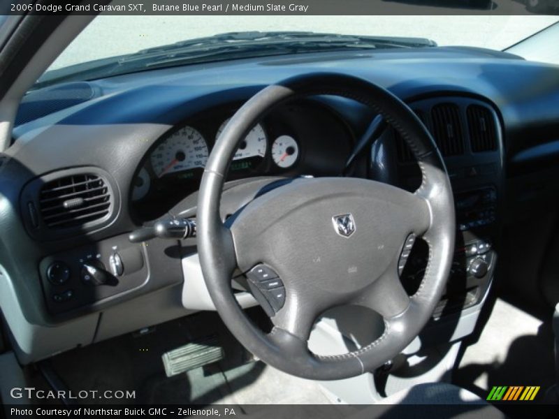 Butane Blue Pearl / Medium Slate Gray 2006 Dodge Grand Caravan SXT