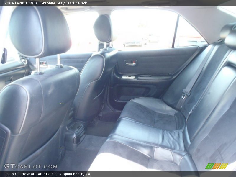 Graphite Gray Pearl / Black 2004 Lexus IS 300