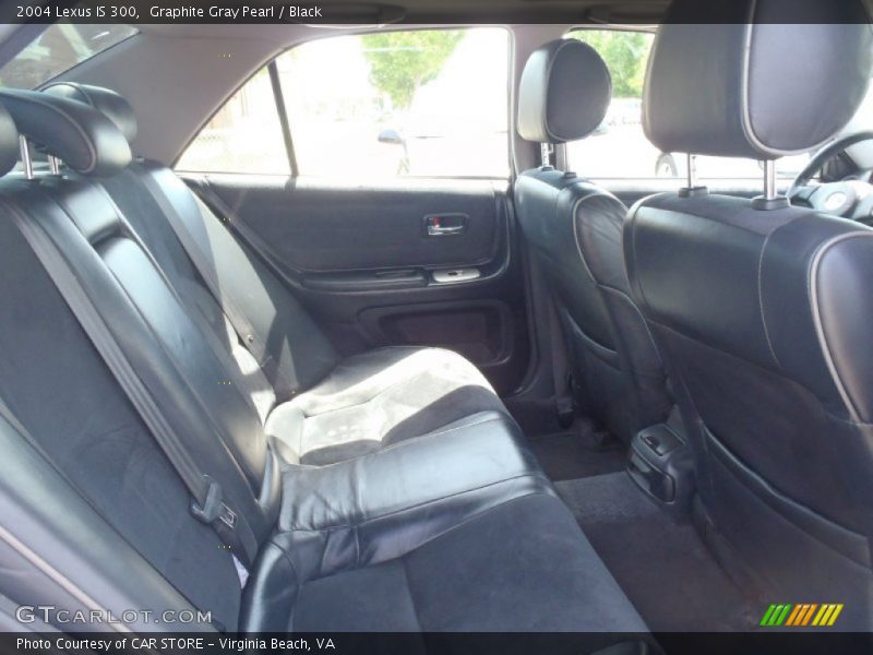 Graphite Gray Pearl / Black 2004 Lexus IS 300
