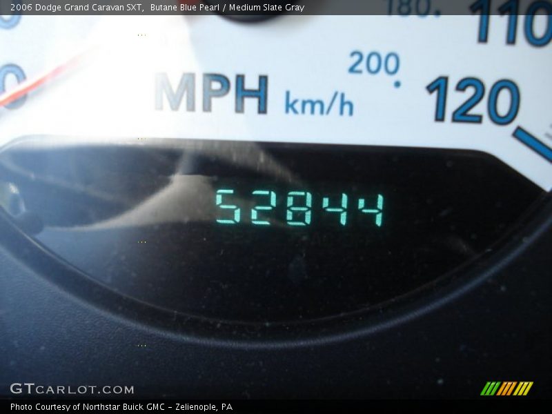 Butane Blue Pearl / Medium Slate Gray 2006 Dodge Grand Caravan SXT