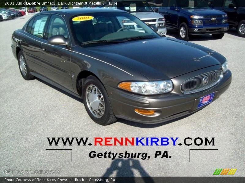 Dark Bronzemist Metallic / Taupe 2001 Buick LeSabre Limited