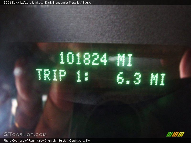 Dark Bronzemist Metallic / Taupe 2001 Buick LeSabre Limited
