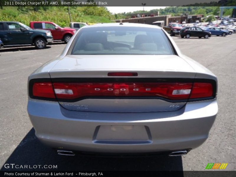 Billett Silver Metallic / Black 2011 Dodge Charger R/T AWD