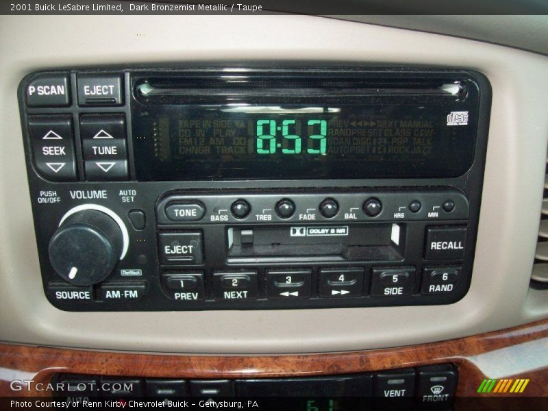 Dark Bronzemist Metallic / Taupe 2001 Buick LeSabre Limited