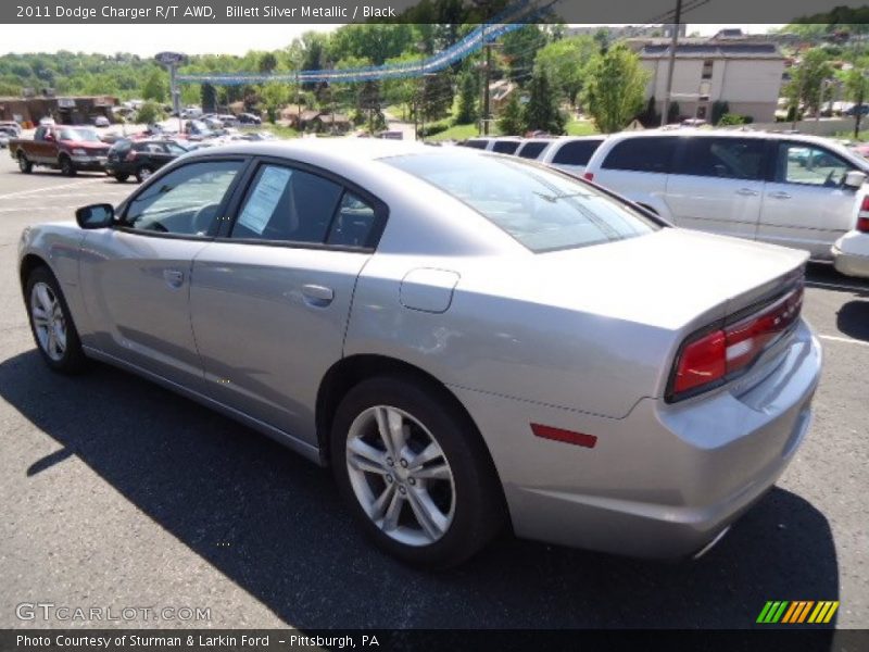 Billett Silver Metallic / Black 2011 Dodge Charger R/T AWD