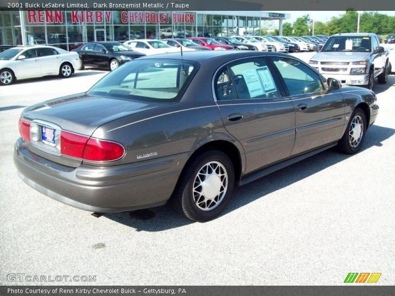 Dark Bronzemist Metallic / Taupe 2001 Buick LeSabre Limited