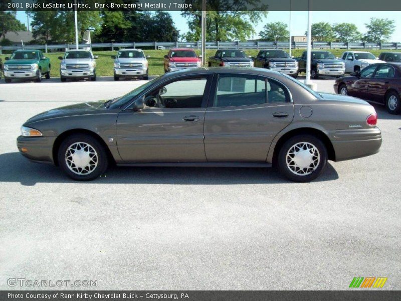 Dark Bronzemist Metallic / Taupe 2001 Buick LeSabre Limited