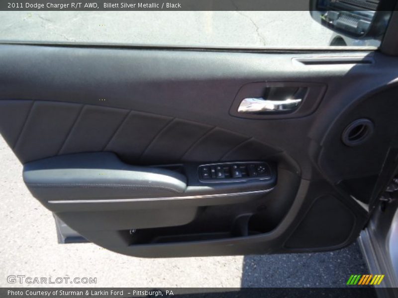 Billett Silver Metallic / Black 2011 Dodge Charger R/T AWD