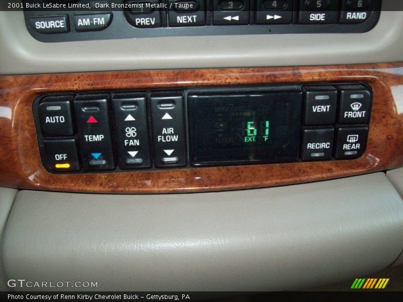 Dark Bronzemist Metallic / Taupe 2001 Buick LeSabre Limited