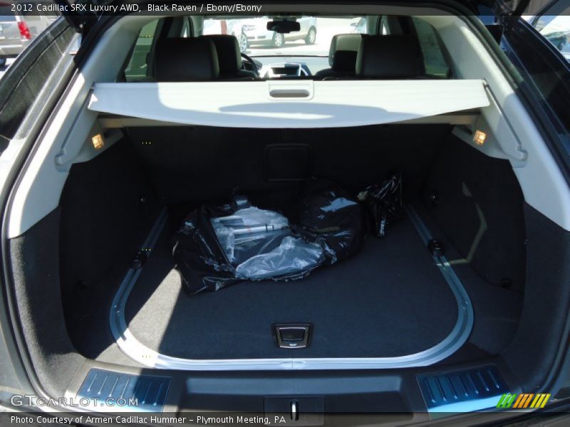 Black Raven / Ebony/Ebony 2012 Cadillac SRX Luxury AWD