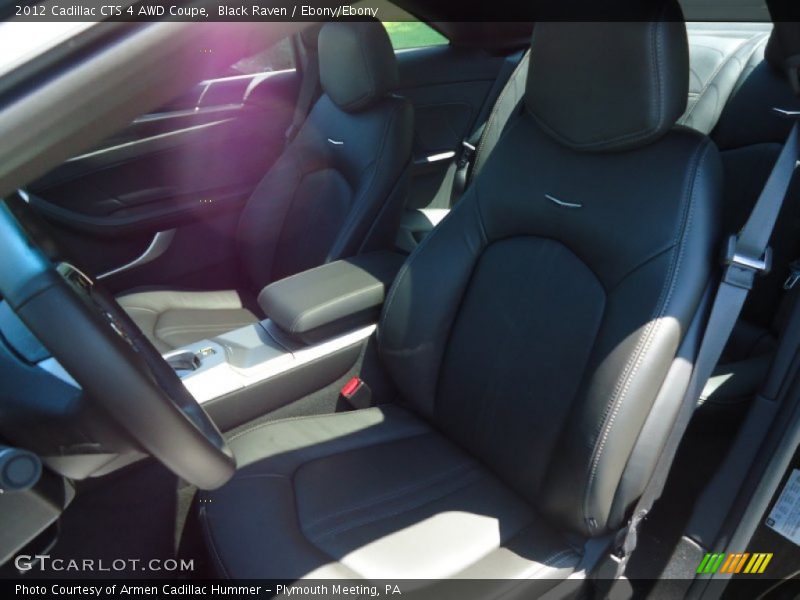 Black Raven / Ebony/Ebony 2012 Cadillac CTS 4 AWD Coupe