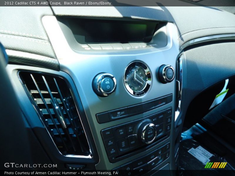 Black Raven / Ebony/Ebony 2012 Cadillac CTS 4 AWD Coupe