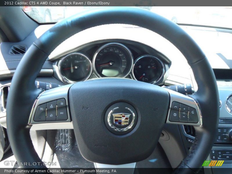 Black Raven / Ebony/Ebony 2012 Cadillac CTS 4 AWD Coupe