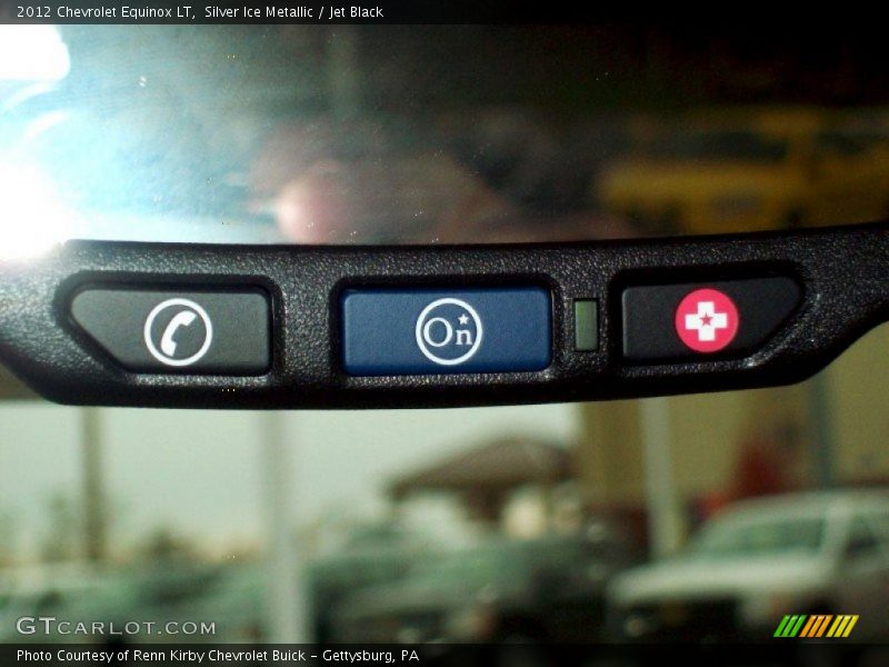 Silver Ice Metallic / Jet Black 2012 Chevrolet Equinox LT