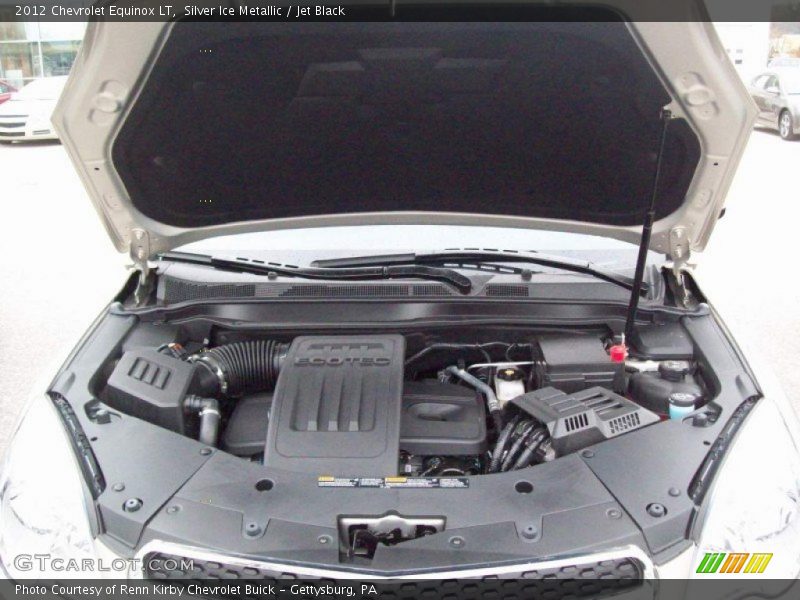 Silver Ice Metallic / Jet Black 2012 Chevrolet Equinox LT