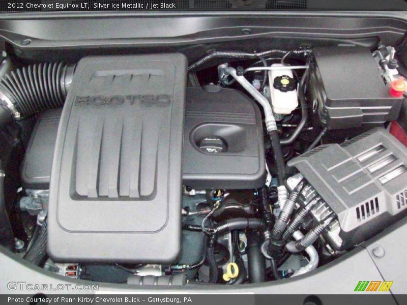 Silver Ice Metallic / Jet Black 2012 Chevrolet Equinox LT