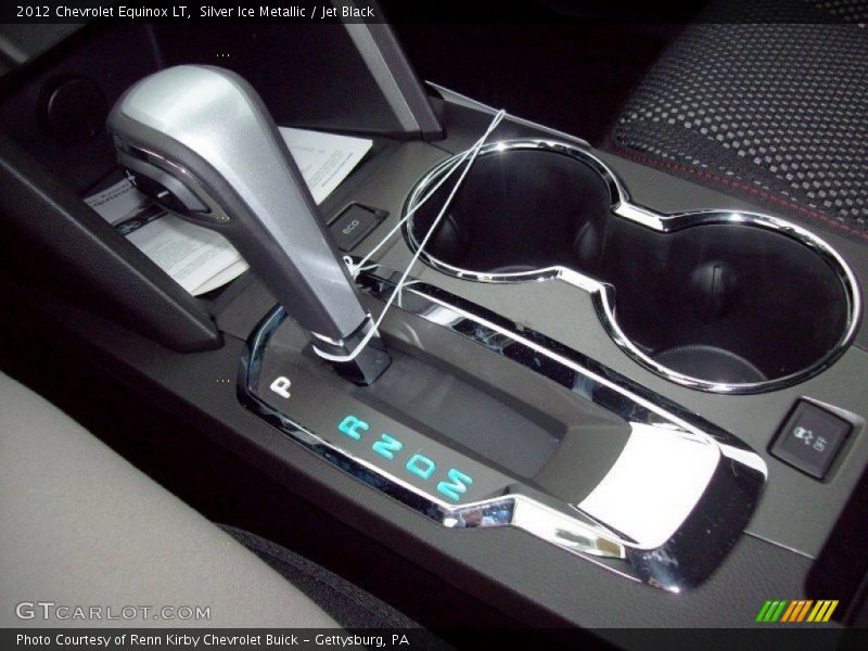 Silver Ice Metallic / Jet Black 2012 Chevrolet Equinox LT