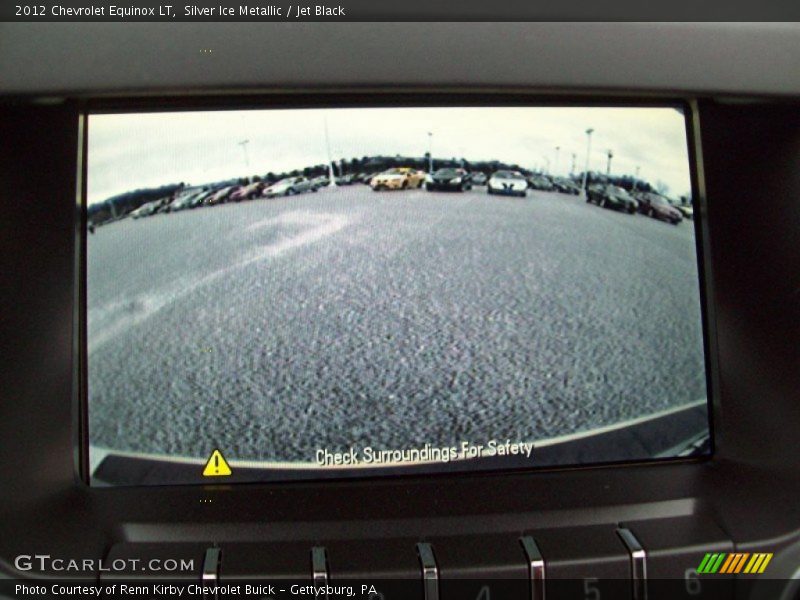 Silver Ice Metallic / Jet Black 2012 Chevrolet Equinox LT