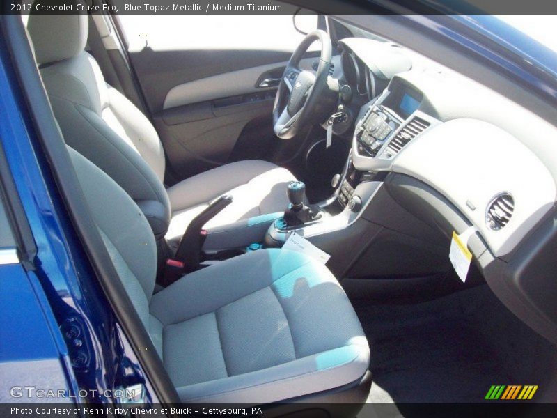  2012 Cruze Eco Medium Titanium Interior