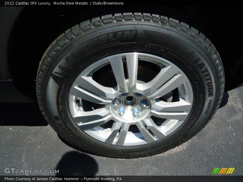 Mocha Steel Metallic / Shale/Brownstone 2012 Cadillac SRX Luxury