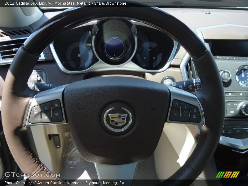 Mocha Steel Metallic / Shale/Brownstone 2012 Cadillac SRX Luxury