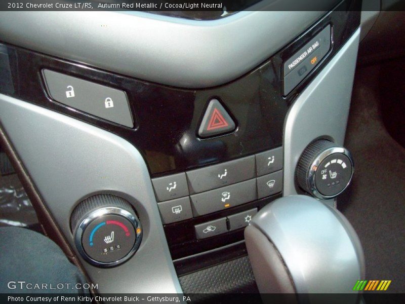 Autumn Red Metallic / Cocoa/Light Neutral 2012 Chevrolet Cruze LT/RS