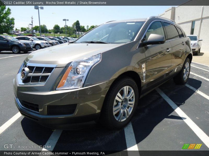 Mocha Steel Metallic / Shale/Brownstone 2012 Cadillac SRX Luxury