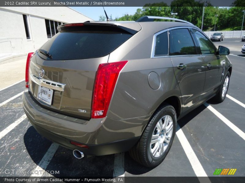 Mocha Steel Metallic / Shale/Brownstone 2012 Cadillac SRX Luxury