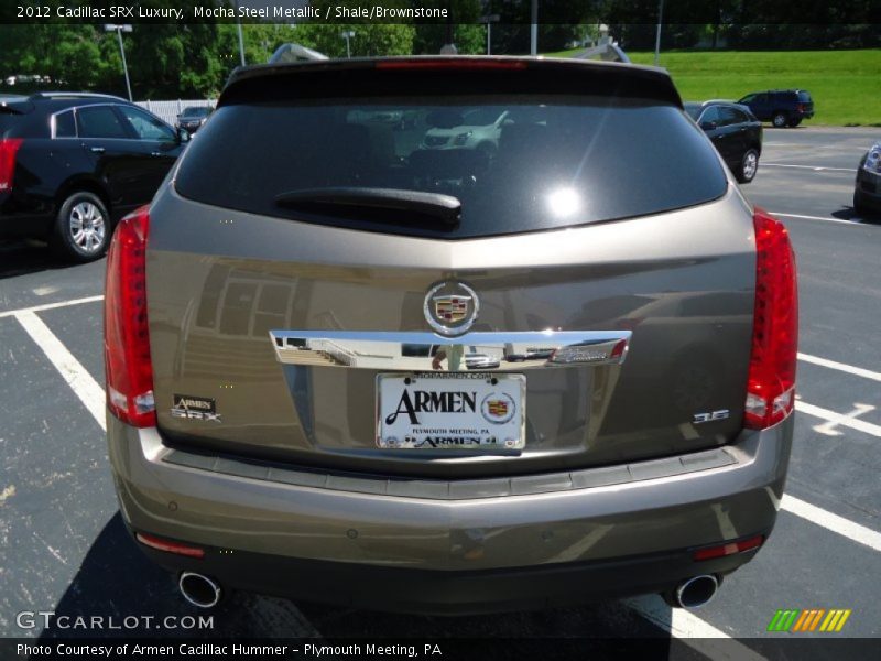Mocha Steel Metallic / Shale/Brownstone 2012 Cadillac SRX Luxury