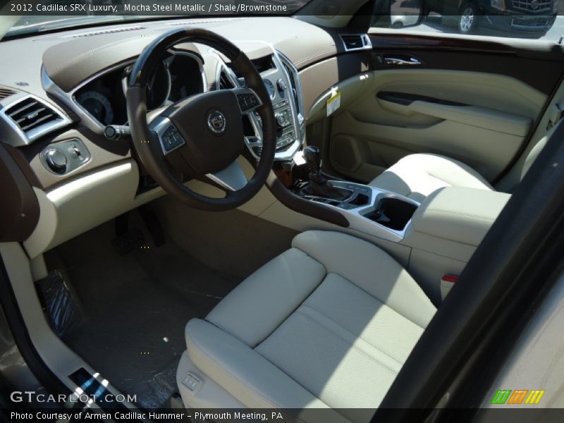 Mocha Steel Metallic / Shale/Brownstone 2012 Cadillac SRX Luxury