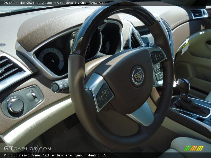 Mocha Steel Metallic / Shale/Brownstone 2012 Cadillac SRX Luxury