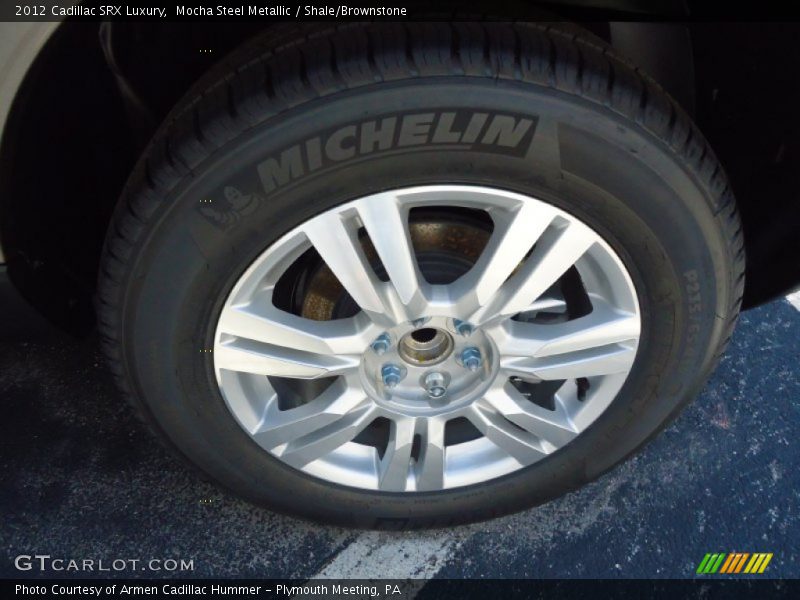 Mocha Steel Metallic / Shale/Brownstone 2012 Cadillac SRX Luxury