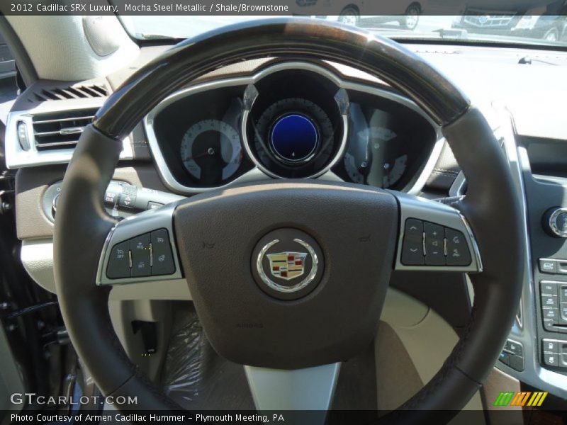 Mocha Steel Metallic / Shale/Brownstone 2012 Cadillac SRX Luxury