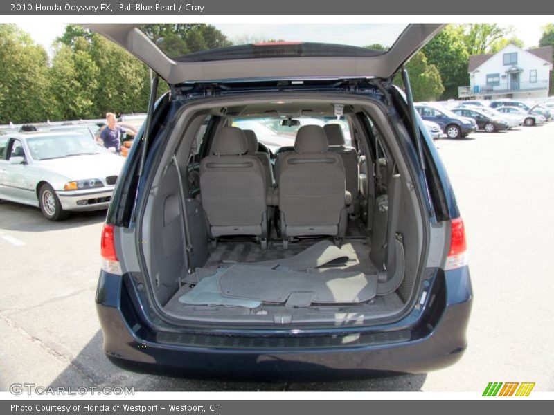 Bali Blue Pearl / Gray 2010 Honda Odyssey EX
