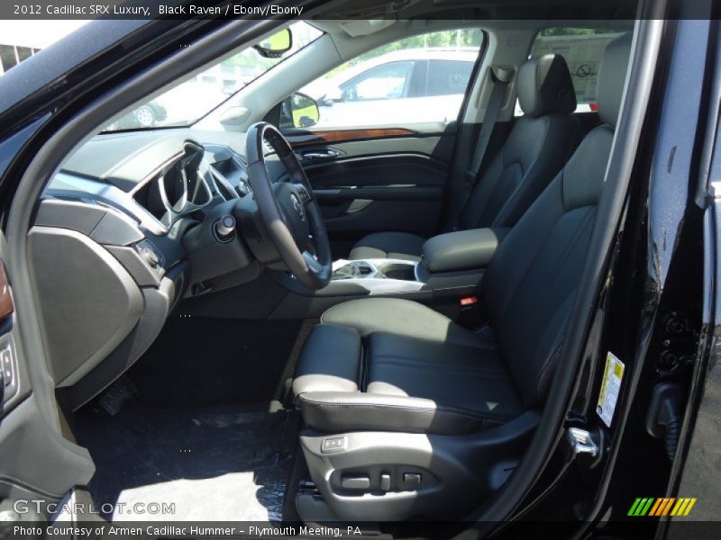 Black Raven / Ebony/Ebony 2012 Cadillac SRX Luxury