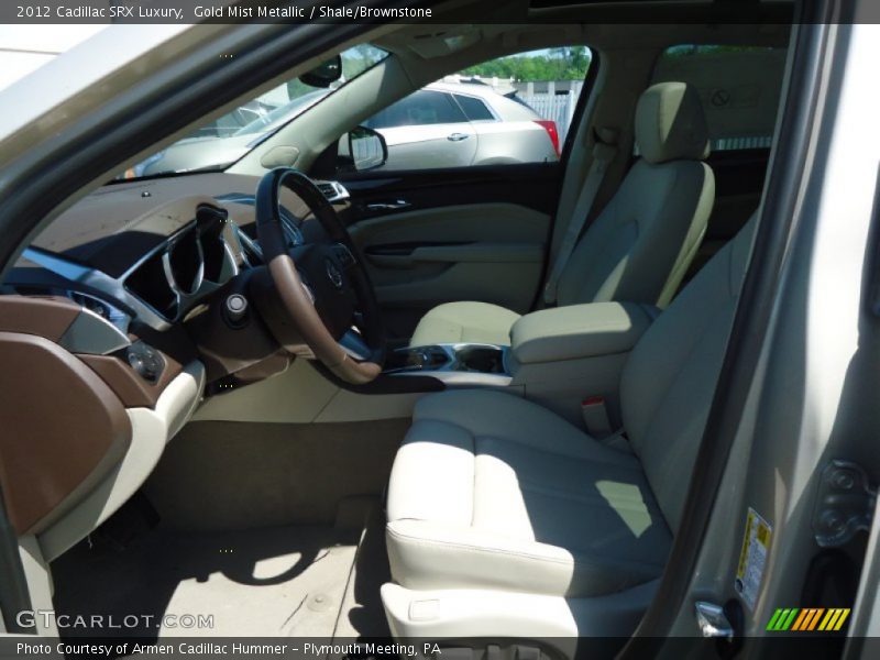 Gold Mist Metallic / Shale/Brownstone 2012 Cadillac SRX Luxury