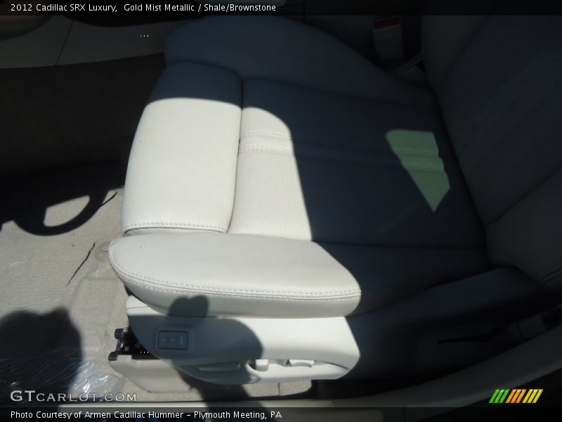 Gold Mist Metallic / Shale/Brownstone 2012 Cadillac SRX Luxury