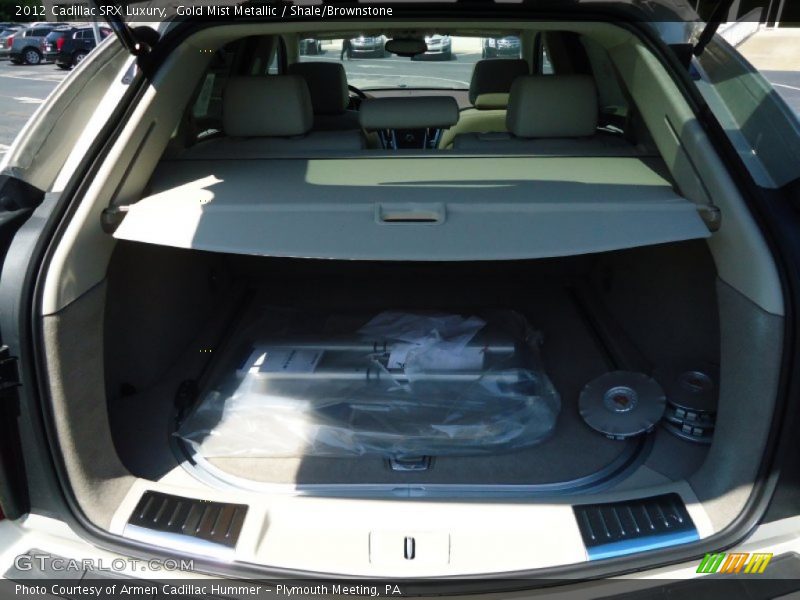 Gold Mist Metallic / Shale/Brownstone 2012 Cadillac SRX Luxury