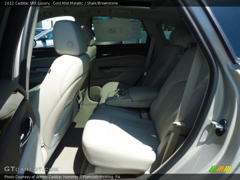 Gold Mist Metallic / Shale/Brownstone 2012 Cadillac SRX Luxury