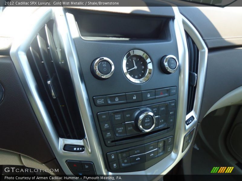 Gold Mist Metallic / Shale/Brownstone 2012 Cadillac SRX Luxury