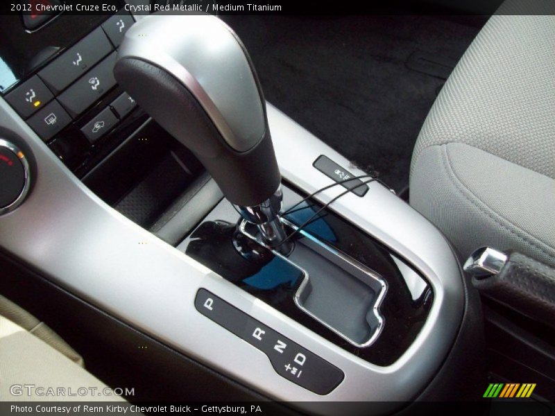Crystal Red Metallic / Medium Titanium 2012 Chevrolet Cruze Eco