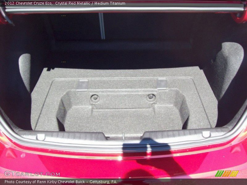 Crystal Red Metallic / Medium Titanium 2012 Chevrolet Cruze Eco