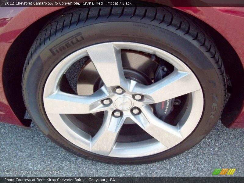  2012 Camaro SS/RS Convertible Wheel