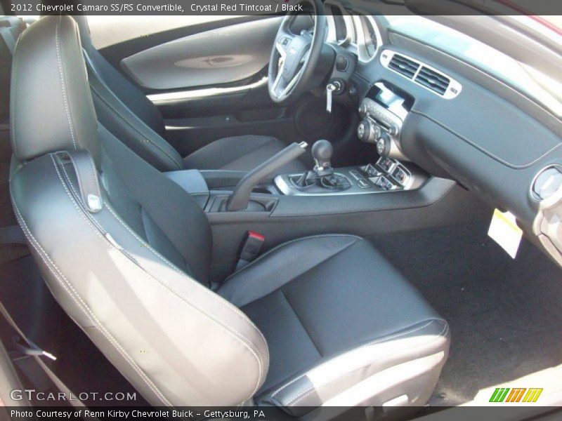 Crystal Red Tintcoat / Black 2012 Chevrolet Camaro SS/RS Convertible