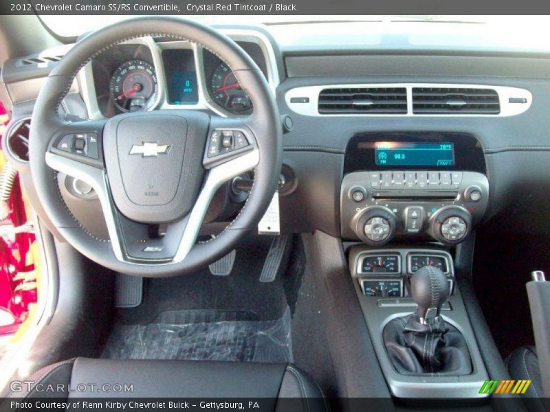 Dashboard of 2012 Camaro SS/RS Convertible