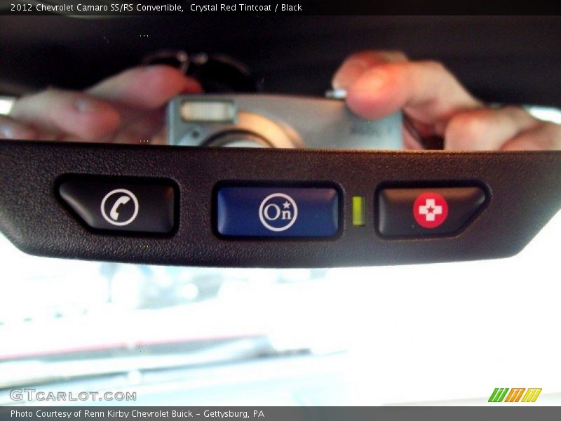 Crystal Red Tintcoat / Black 2012 Chevrolet Camaro SS/RS Convertible