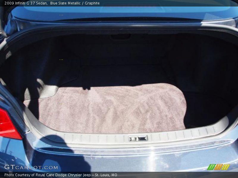 Blue Slate Metallic / Graphite 2009 Infiniti G 37 Sedan