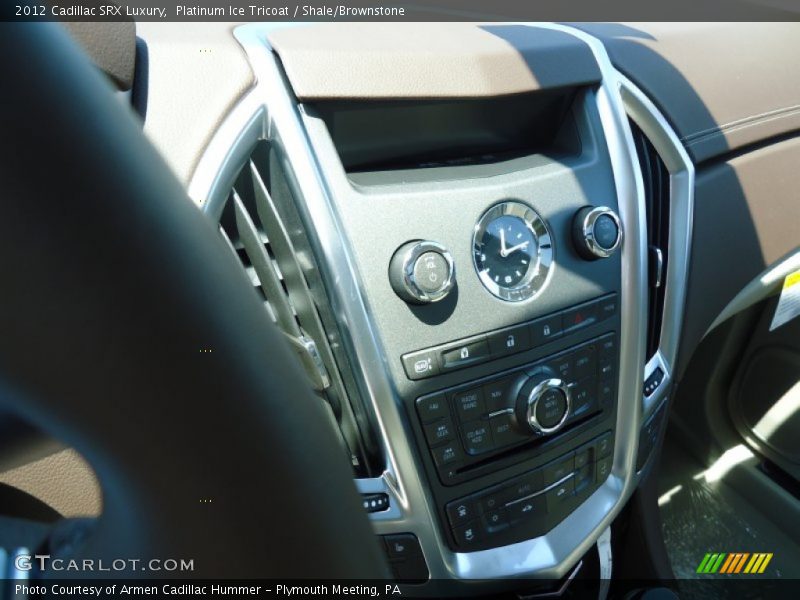 Platinum Ice Tricoat / Shale/Brownstone 2012 Cadillac SRX Luxury