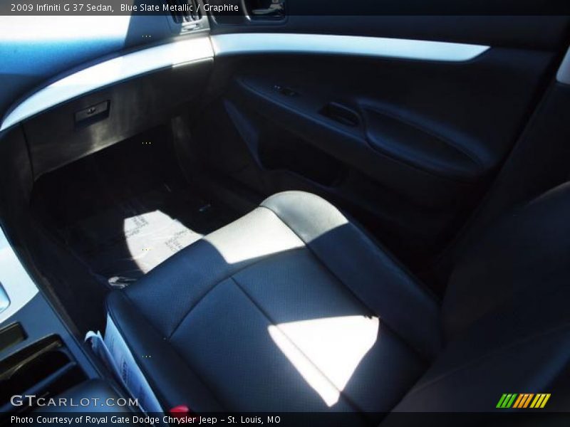 Blue Slate Metallic / Graphite 2009 Infiniti G 37 Sedan
